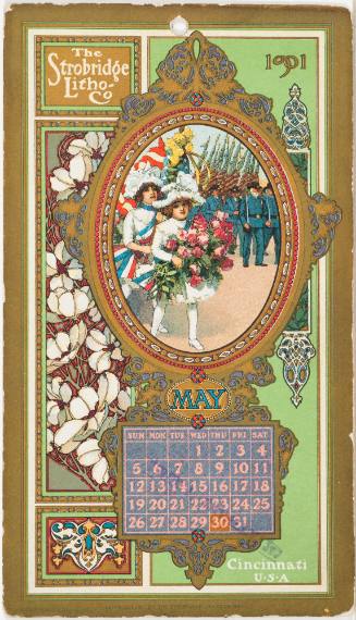 Calendar Card / May 1901