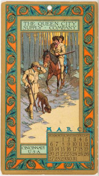 Calendar Card / March 1904 The Queen City Supply Company