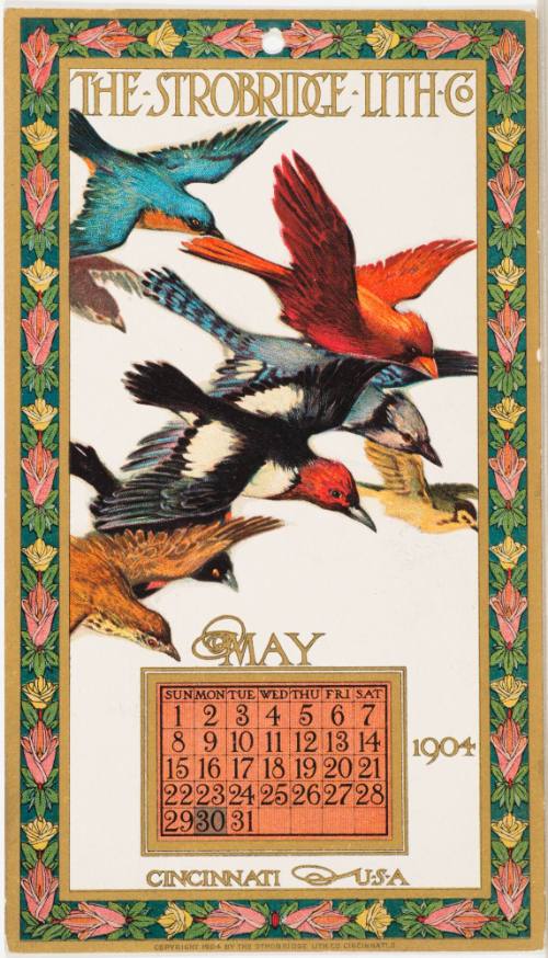 Calendar Card / May 1904