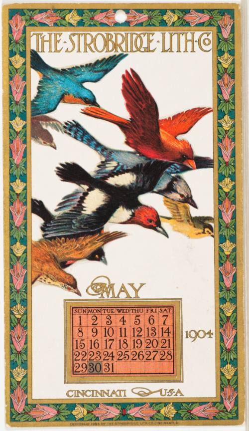 Calendar Card / May 1904
