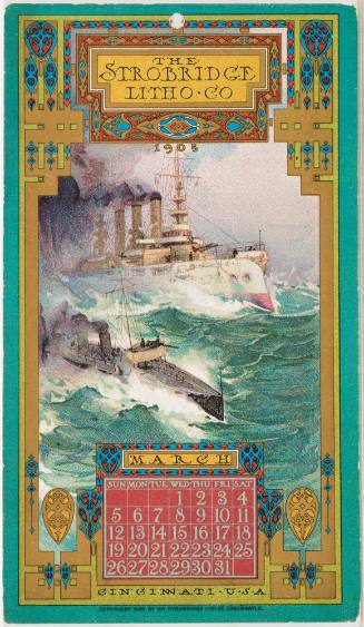 Calendar Card / March 1905