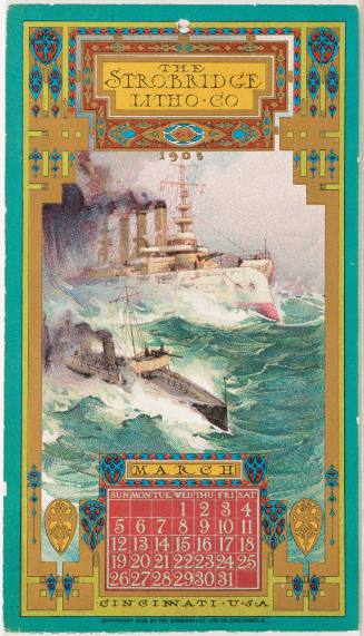 Calendar Card / March 1905