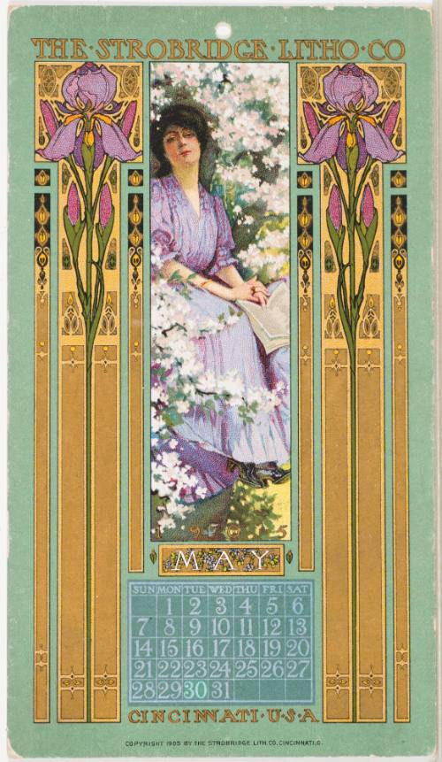 Calendar Card / May 1905