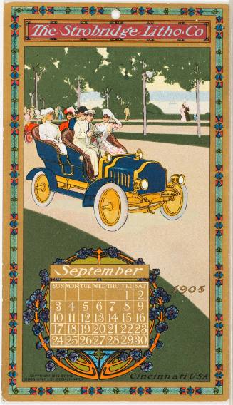 Calendar Card / September 1905
