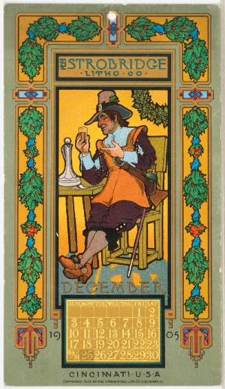 Calendar Card / December 1905