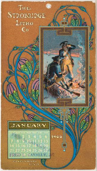 Calendar Card / January 1906