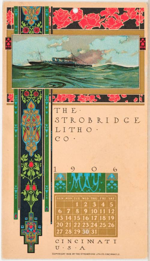 Calendar Card / May 1906