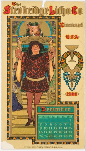 Calendar Card / December 1906