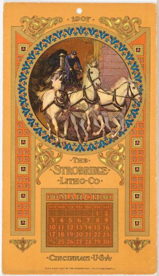 Calendar Card / March 1907