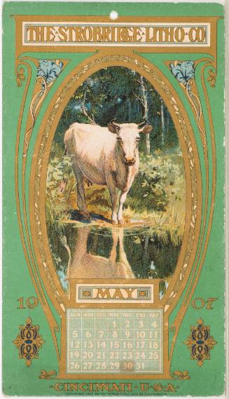Calendar Card / May 1907