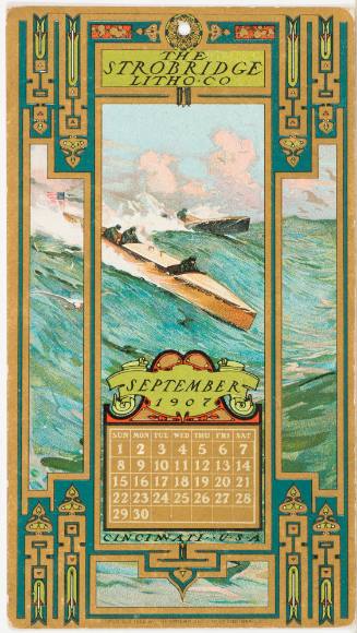 Calendar Card / September 1907
