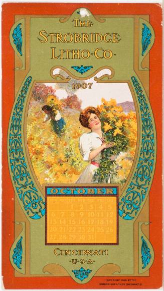 Calendar Card / October 1907