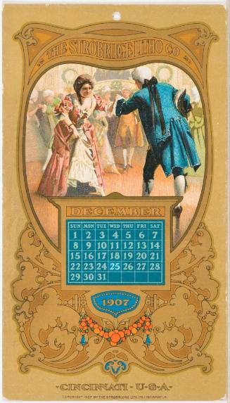 Calendar Card / November 1907