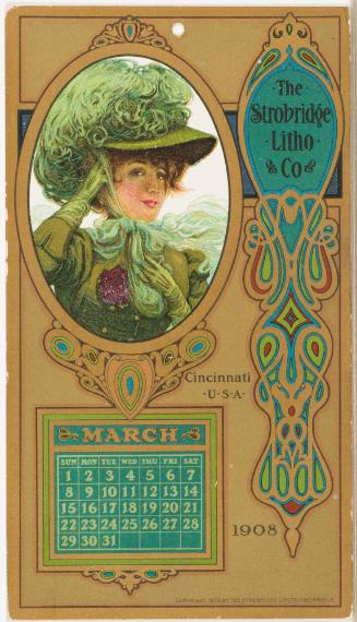 Calendar Card / March 1908