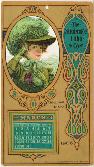 Calendar Card / March 1908