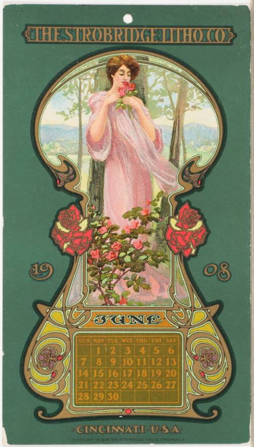Calendar Card / June 1908