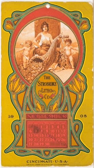 Calendar Card / September 1908