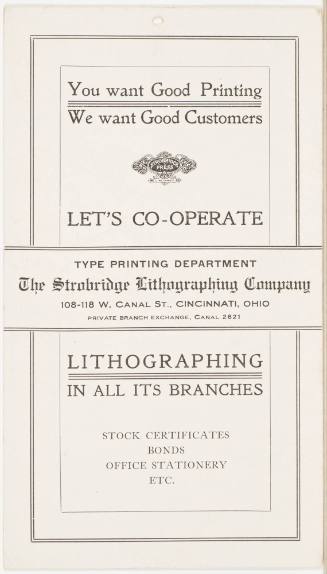 Calendar Card / March 1909