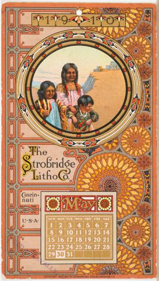 Calendar Card / May 1910
