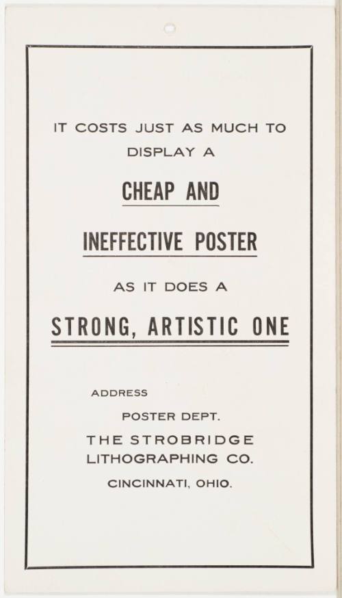 Calendar Card / June 1910