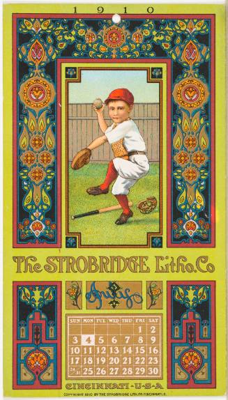 Calendar Card / July 1910