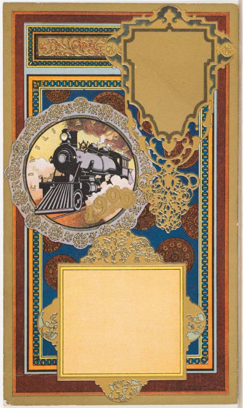 Calendar Card / 1900 Civilization