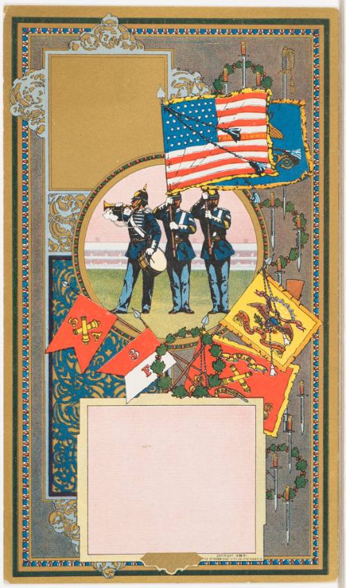 Calendar Card / Flag Corps