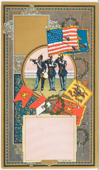 Calendar Card / Flag Corps