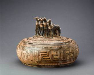 Lidded Geometric Pyxis