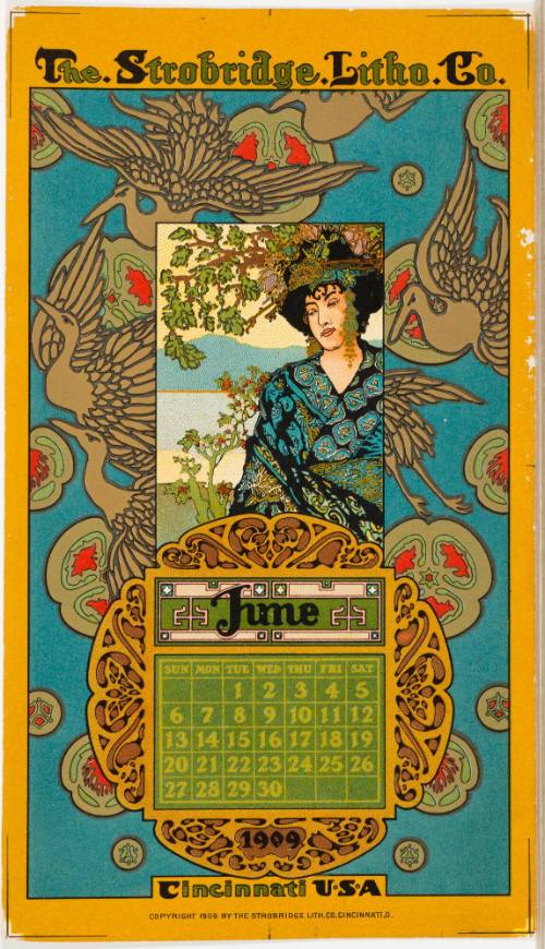 Calendar Card / June 1909