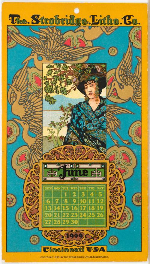 Calendar Card / June 1909