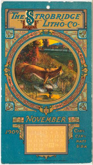 Calendar Card / November 1909