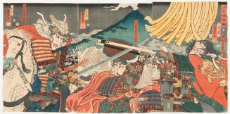 The Battle of Kawanakajima (Kawanakajima kassen)