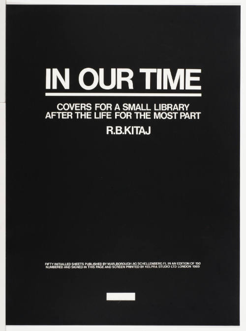 In Our Time: Covers for a Small Library after the Life for the Most Part