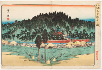 The Inari Shrine at Oji (Oji inari no hokora)