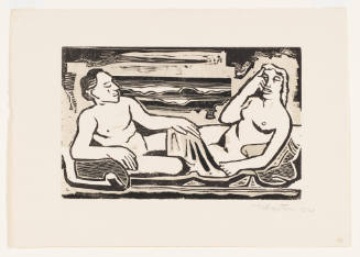 Seated Couple (Sitzendes Paar)