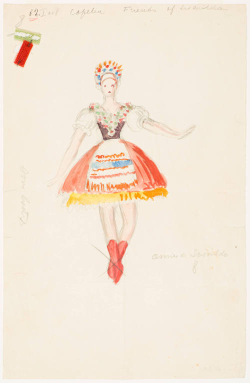 Friends of Swanilda for the Ballet "Coppelia" (Czardas Dance/Hungarian Folk Dance (Act I)