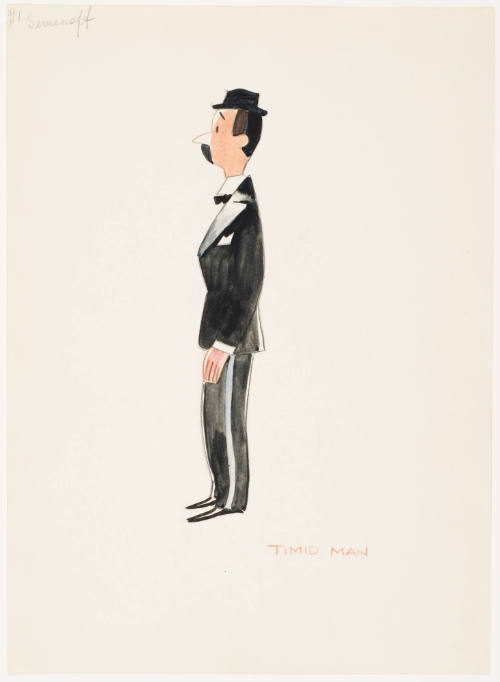 Timid Man from the Ballet "The New Yorker" (Scene I)