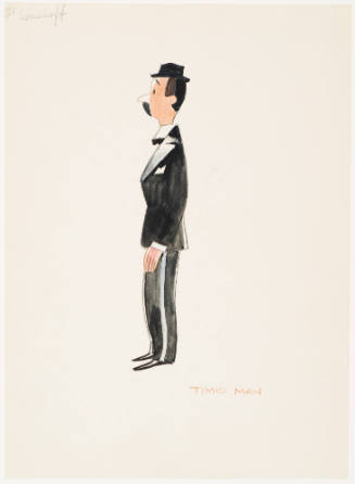 Timid Man from the Ballet "The New Yorker" (Scene I)