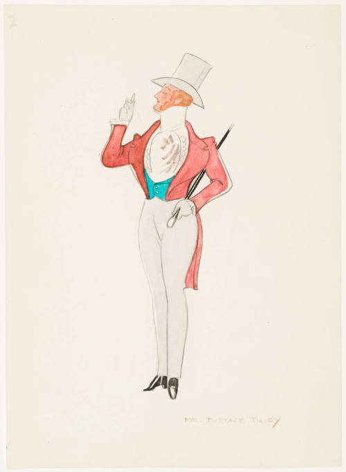 Eustace Tilley from the Ballet "The New Yorker" (Scene I)
