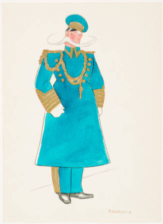 Doorman from the Ballet "The New Yorker" (Scene I)