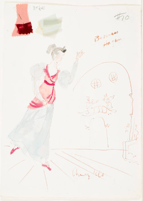 Baroness Haager from the Ballet "Vienna 1814"