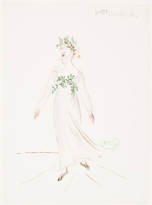 Debutante from the Ballet "Vienna 1814"