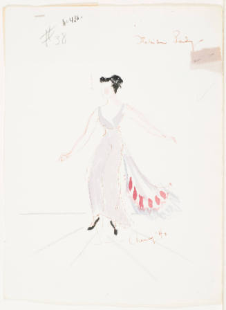 Murat's Ambassador's Wife from the Ballet "Vienna 1814"