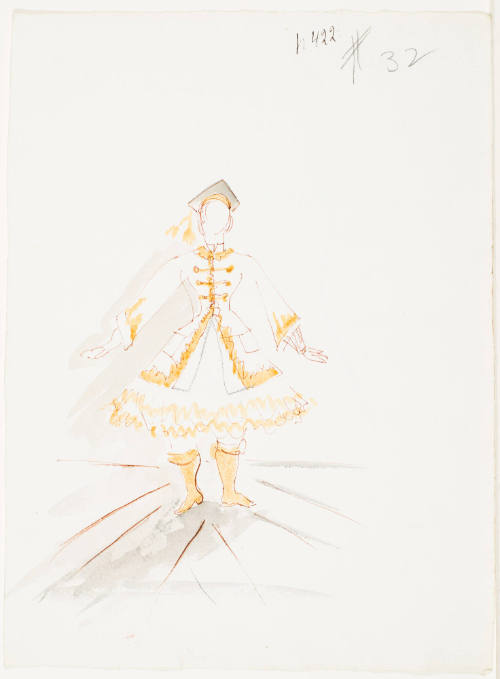 Mazurka Dancer from the Ballet "Vienna 1814"