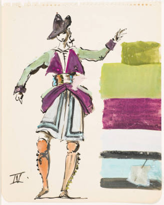Hunter for the Ballet “Devil’s Holiday” (Diable S’Amuse) (Scenes II and III)