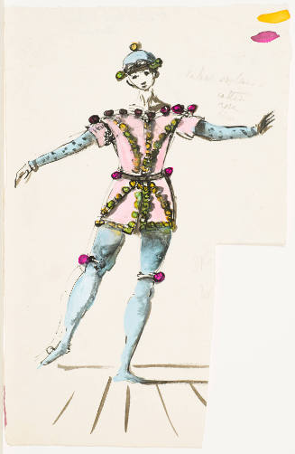 Carnival Guest for the Ballet “Devil’s Holiday” (Diable S’Amuse) (Scene III)