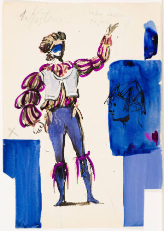 Carnival Guest for the Ballet “Devil’s Holiday” (Diable S’Amuse) (Scene III)