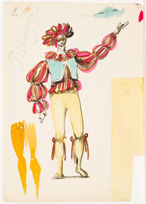 Carnival Guest for the Ballet “Devil’s Holiday” (Diable S’Amuse) (Scene III)
