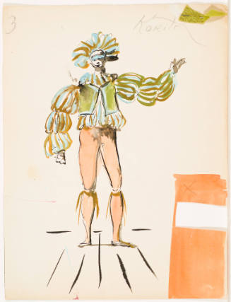 Carnival Guest for the Ballet “Devil’s Holiday” (Diable S’Amuse) (Scene III)